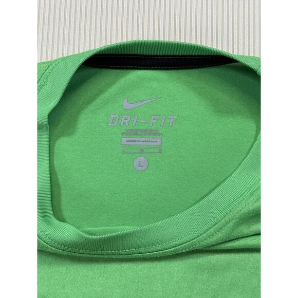 Nike Dri-Fit Green Combat Mode Graphic Training T-Shirt Men’s Size Large - Picture 7 of 8
